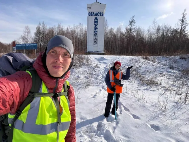 Путешественники из Москвы во Владивосток покинули Забайкалье