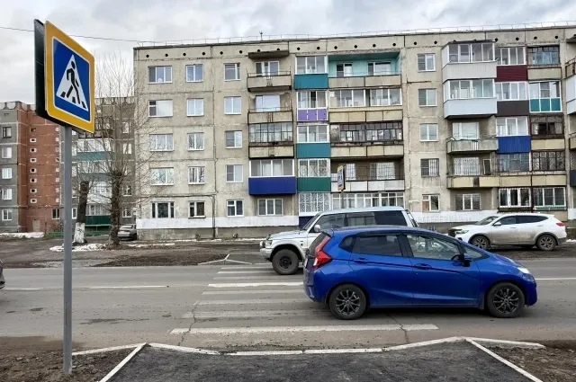 Два новых пешеходных перехода появились в Железнодорожном районе Читы