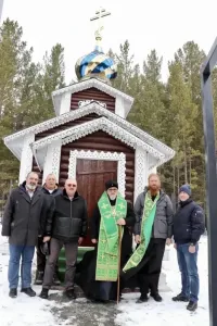 В зоопитомнике «Амодово» освятили часовню в честь Серафима Саровского